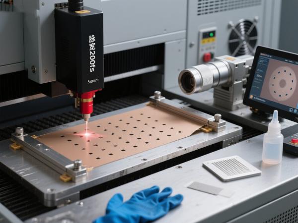 石墨烯导电膜飞秒激光微孔加工 (4).jpg